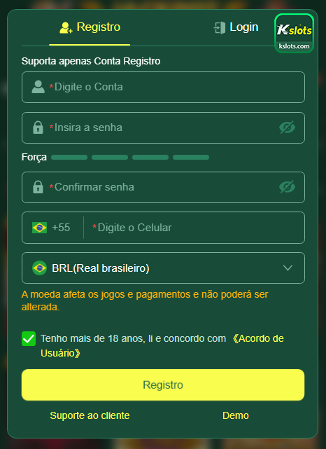 Segurança kslots.com